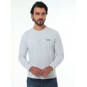 Caslay Sustainable Sweatshirt - White Melange