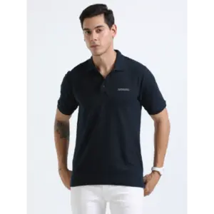 Swiss Military Men's Polo Navy Blue T-Shirt